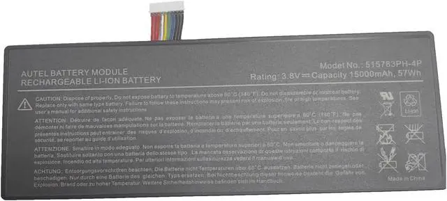 Alt view image 5 of 6 - 515783PH-4P Battery Replacement for AUTEL MaxiCOM MK908 MK908P MaxiSys Pro Elite Series(3.8V 57Wh)