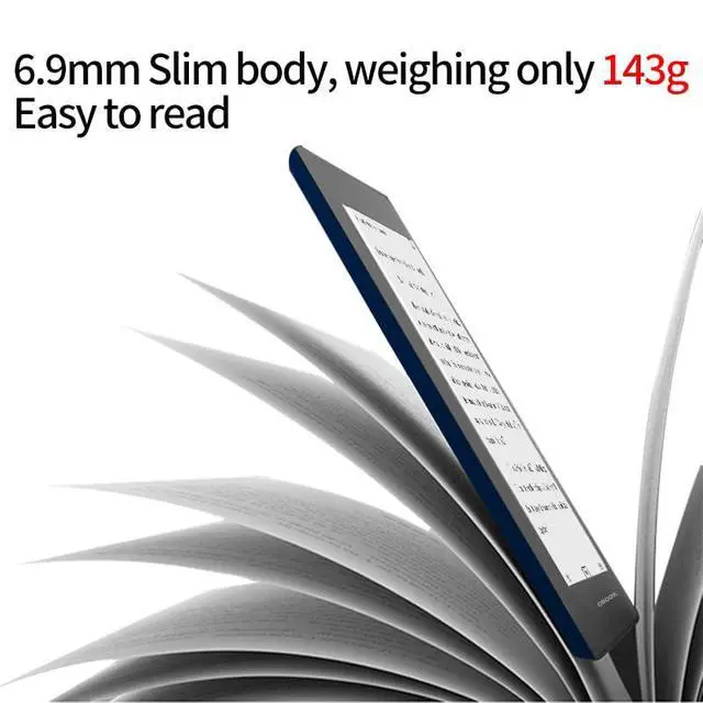 Alt view image 2 of 6 - 6 eReader (32G), 6" 300ppi Glare-Free Display, Android, Adjusting Front Light, Long of Battery Life, Dark Mode Option, eBook Readers Devices