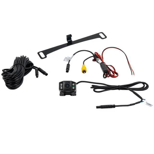 Alt view image 6 of 7 - Universal HD Front or Rear Backup Camera with Night Vision & Multiple Mounting Bracket Options, IP67 Waterproof, Parking Lines, Ultra Wide Viewing Angle, Works with Most Aftermarket Radios