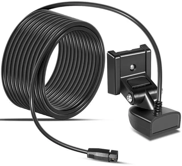 Main image of 710274-1 XNT 9 HW T Transom Transducer for Humminbird Helix 5/7/8/9/10/12 with Dual Spectrum Chirp SonarBuilt-in Temperature Sensor 150-220kHz 1200 ft Depth3-Pin End20-ft Cable