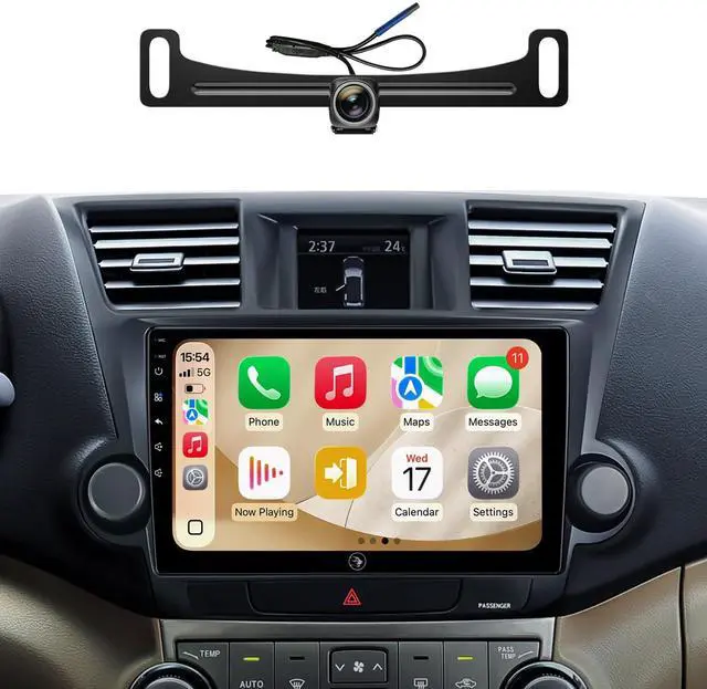 Main image of 10" Linux Stereo for Toyota Highlander 08-14 CarPlay Auto | Fits Highlander 08-14, 3-Sec Fast Boot Linux, 1080P Backup Camera, Retains Factory JBL & SWC, Family Road Trips, Plug & Play