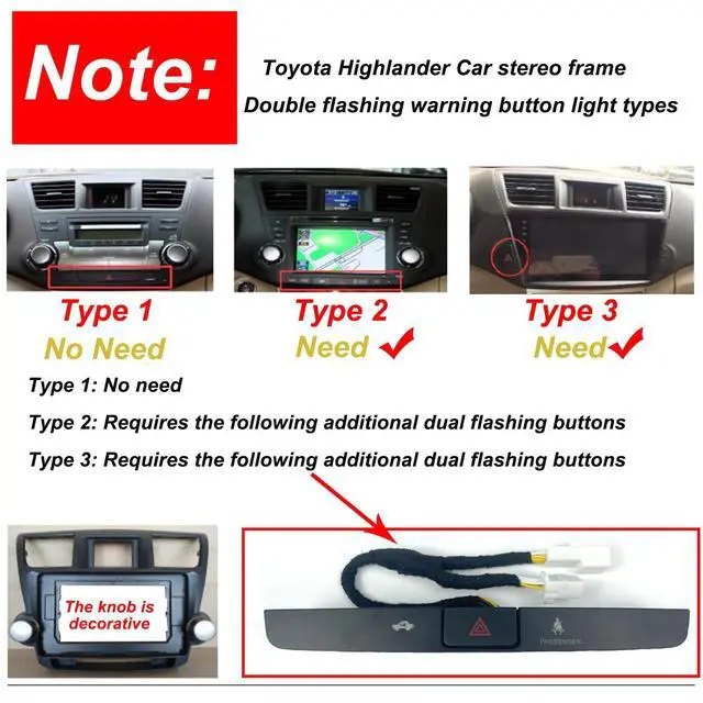 Alt view image 2 of 7 - 10" Linux Stereo for Toyota Highlander 08-14 CarPlay Auto | Fits Highlander 08-14, 3-Sec Fast Boot Linux, 1080P Backup Camera, Retains Factory JBL & SWC, Family Road Trips, Plug & Play
