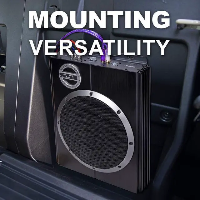 Alt view image 3 of 5 - LOPRO10 Under Seat Car Subwoofer, 1200 Watts