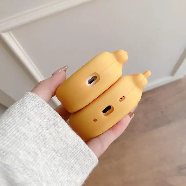 Alt view image 7 of 7 - Earphone Case for AirPods Pro 3 (2025), Cute Creative Taiyaki Fish Cookie Shape Soft TPU Silicone Case, Lucky Taiyaki Food Biscuit AirPods Pro3 Cover Protective Skin Protector