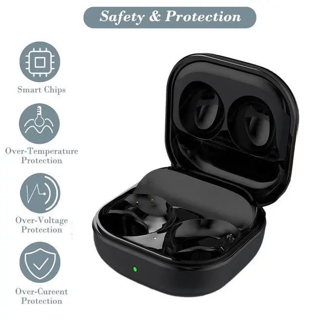 Alt view image 4 of 7 - Charging Case for Galaxy Buds Pro 2 SM-R510 (Not for Galaxy Buds 2 SM-R177), Replacment Charger Case with USB C Cable for Samsung Earbuds