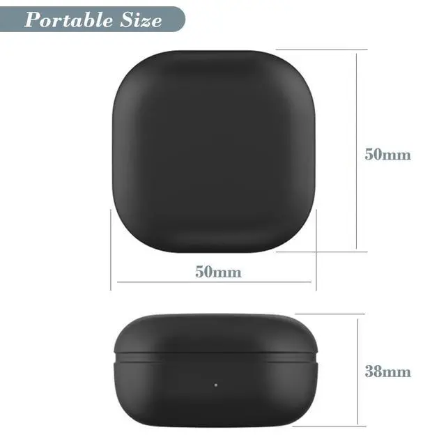 Alt view image 7 of 7 - Charging Case for Galaxy Buds Pro 2 SM-R510 (Not for Galaxy Buds 2 SM-R177), Replacment Charger Case with USB C Cable for Samsung Earbuds