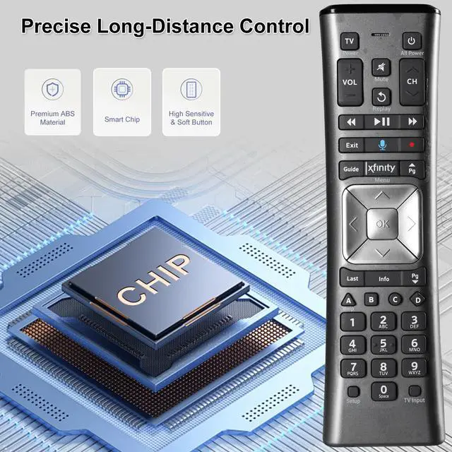 Alt view image 3 of 7 - XR11 Voice Backlit Remote Control Compatible with XFinity X1 Comcast Activated Cable TV