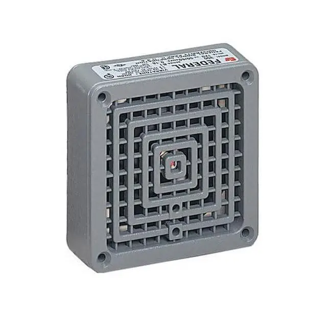 Alt view image 3 of 3 - 350-120-30 Vibratone Horn, 120VAC, 0.18 AC, Gray