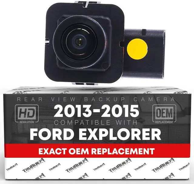 Main image of Rear View Backup Camera - Compatible with 2013-2015 Ford Explorer - Reverse Park Assist Camera Replacement - OEM EB5Z-19G490-A, 590-420