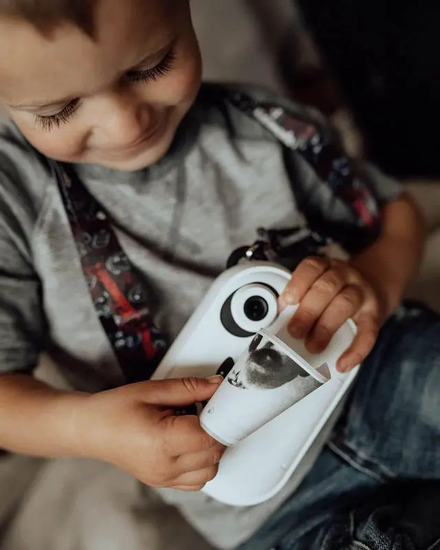 Alt view image 7 of 7 - Instant Print Kids Camera Original BPA-Free BPS-Free Thermal Printing Paper Roll Refill Set 57mm 2 1/4 Inch Width up to 300 Prints - Camera not Included