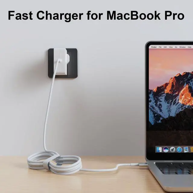 Alt view image 5 of 7 - 85W Mag2 Charger Compatible with Mac Book Pro 2015 A1398 A1502 | 85W Power Adapter Magnetic T Tip for Mac Book Pro 13 inch and 15 inch Retina After Mid 2012