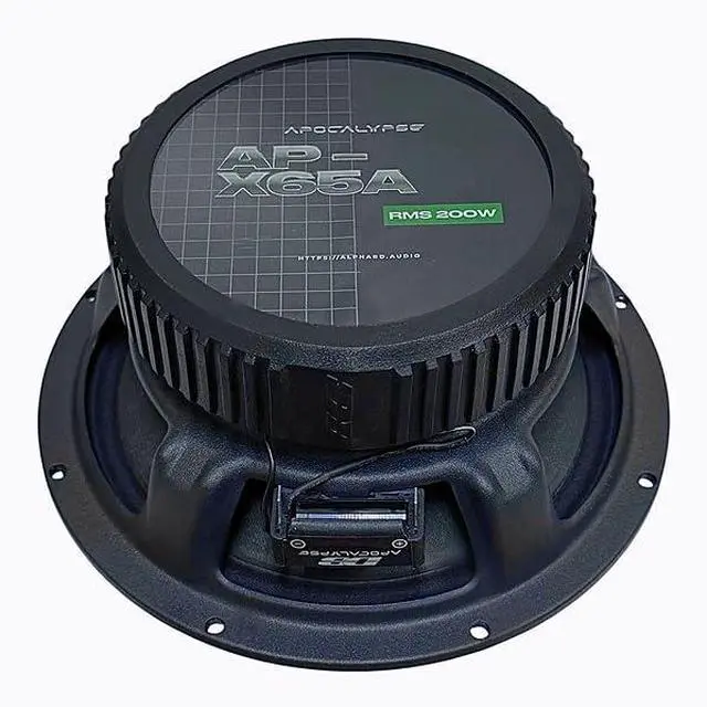 Main image of Apocalypse AP-X65A | 6.5 Coaxial Midrange Car Speakers (Pair) | 200W RMS, 400W Max