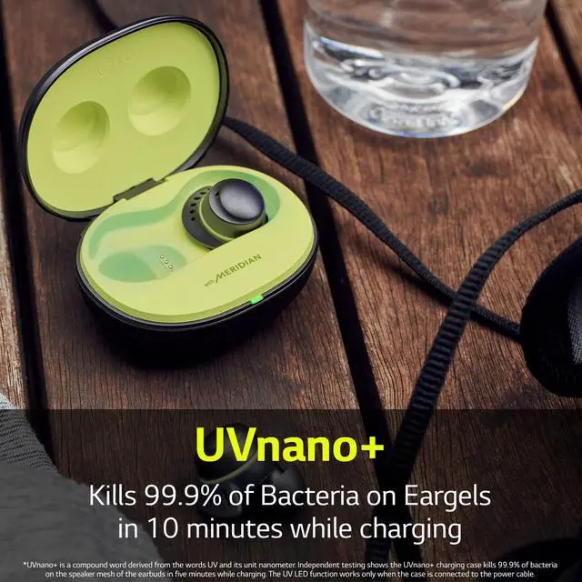 Alt view image 4 of 7 - Tone Free Fit TF8 - IP67 Sports Wireless Earbuds with Plug & Wireless, Secure & Comfort Fit, ANC, UVnano, Multi-Point, 30 Hours Long Lasting Battery, Meridian Sound