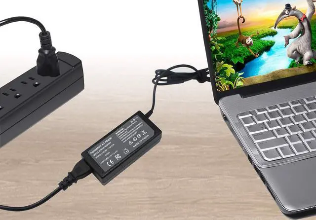 Alt view image 6 of 6 - 19V 3.42A 65W Laptop Charger Adapter Compatible with Asus X550L X550LA | X550LB PA-1650-66 ADP-65DW X550LNV X550ZA X401, AC Power Supply Cord Compatible with AD887320 EXA0703YH ADP-65HB ADP-65JH