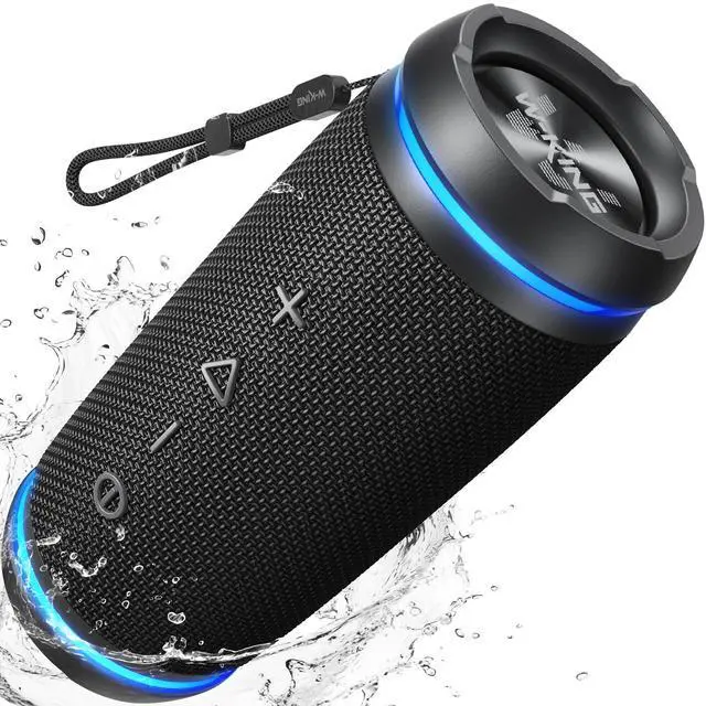 Main image of Bluetooth Speaker, 36W Portable Outdoor Bluetooth Speakers, True Wireless Stereo, IPX6 Waterproof, BT 5.4, 30H Play, 72W Dual Pairing, EQ, DSP, Built-in Mic, for Indoor & Outdoor Use