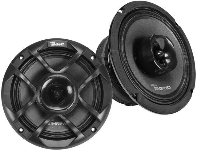 Main image of 6.5 Inch Car Coaxial Speakers 1200 Watts per Pair TPT-CX6-4 TPRO, 2-Way PRO Audio Premium Speaker 4 Ohm, Grill Included - Great for Car Stereo Sound System (Pair)