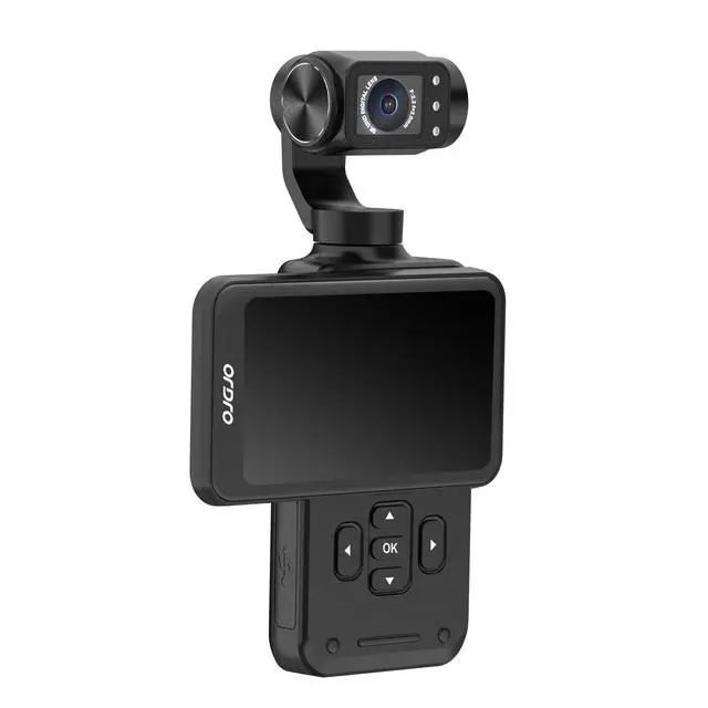 Alt view image 5 of 5 - M5 Pocket Camera 5K Handheld Video Camera Vlogging Camcorder 3.5-inch Rotating Touch Screen 3-Axis Stabilization IR Night Vision WDR Face Follow (M5 Combo)