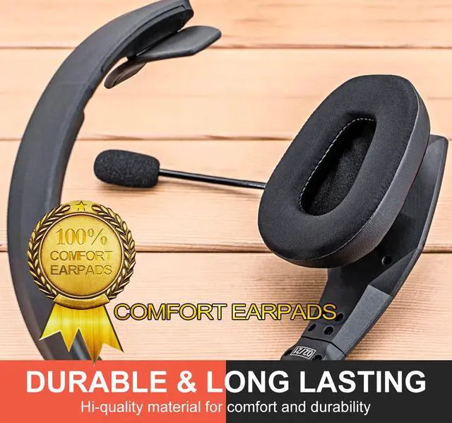 Alt view image 5 of 7 - B450-XT B550-XT Kit Replacement Ear Pads Cushions - Compatible with B450 XT / B550 XT Headset I B450-XT/B550-XT Replacement Cushion Kit (Hybrid Cooling Gel Fabric)