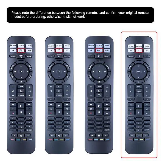 Alt view image 2 of 7 - Replacement Remote Control for Bose RC-PWS III Universal Remote Control, Compatible with Bose Cinemate I IIGS 1SR Solo5 Solo 10 & 15 Solo TV Sound Systems & CineMate Home Theater Speaker Systems