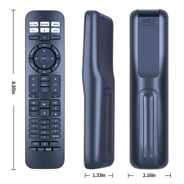 Alt view image 6 of 7 - Replacement Remote Control for Bose RC-PWS III Universal Remote Control, Compatible with Bose Cinemate I IIGS 1SR Solo5 Solo 10 & 15 Solo TV Sound Systems & CineMate Home Theater Speaker Systems