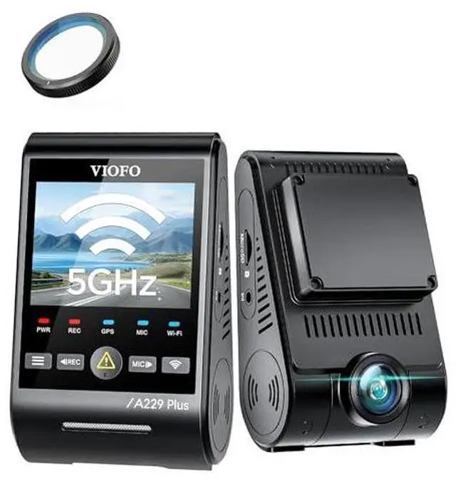 Main image of Bundle: A229 Plus 2CH + CPL A229 Plus Dash Cam with Dual STARVIS 2 Sensors, 2 Channel HDR, 1440P+1440P Front and Rear