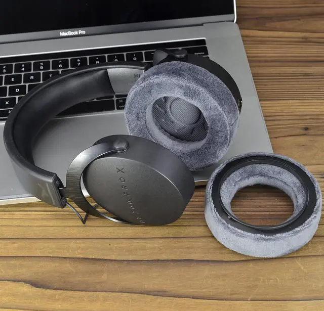 Alt view image 4 of 7 - Headphone Earpads and heanband Replacement Ear Pads Cover Cushions Compatible with Beyerdynamic DT700 Prox DT900 Prox Headphone (Thickened earpads+Black Headband)