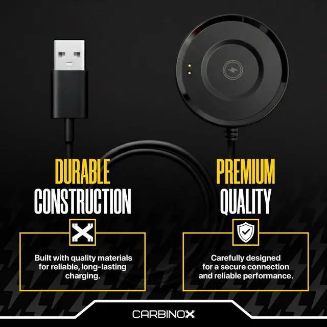 Alt view image 5 of 5 - USB Charger Compatible for Smartwatch - Fast Charging Speed, Sleek Design, Reliable Functionality (Blaze R)