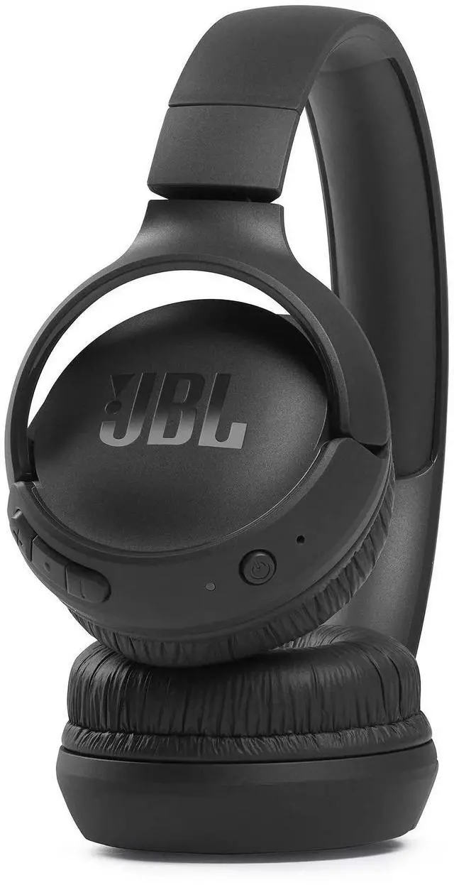 Alt view image 3 of 7 - Tune 570BT On-Ear Wireless Bluetooth Headphones with Pure Bass Stereo Sound, Includes Cleaning Cloth - Black(T570BTBLKAM-CC)