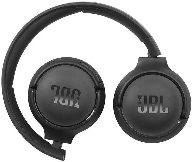 Alt view image 4 of 7 - Tune 570BT On-Ear Wireless Bluetooth Headphones with Pure Bass Stereo Sound, Includes Cleaning Cloth - Black(T570BTBLKAM-CC)