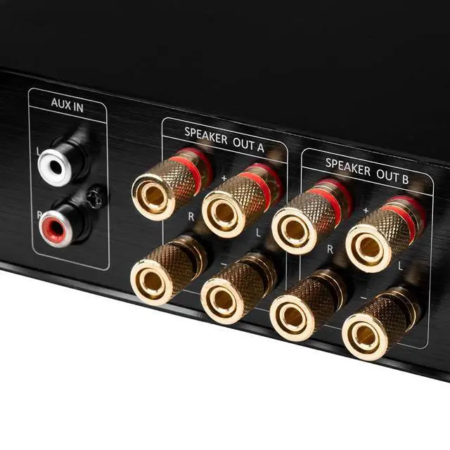 Alt view image 6 of 7 - Nero Stream WRA: Outdoor Amplifier w/App Control (100W x 2), Stream Spotify, Tidal & More, IP64 Weatherproof, Class D Compact Design, EQ Control, Ideal for Backyards & Patios