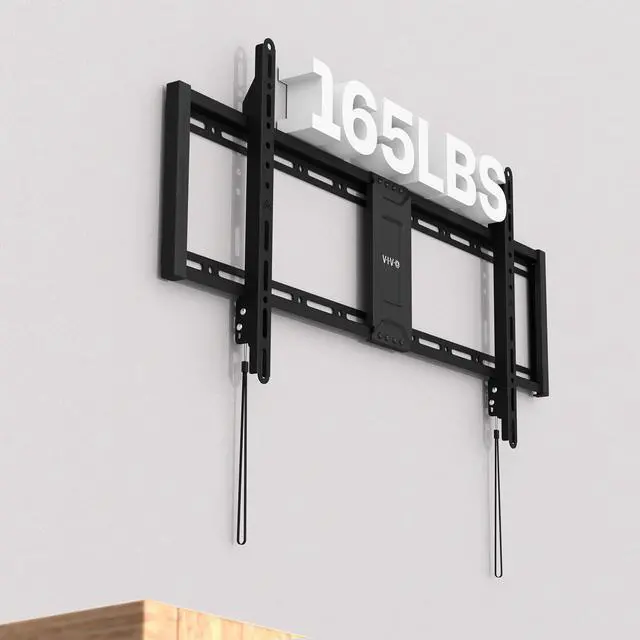 Alt view image 5 of 7 - Black TV Wall Mount for 43 to 100 inch Screens, MOUNT-VW100F | Heavy Duty Steel, TV Wall Bracket fits LCD LED Curved and Flat Panel Screens, Max VESA 800x400mm, Holds 165 lbs