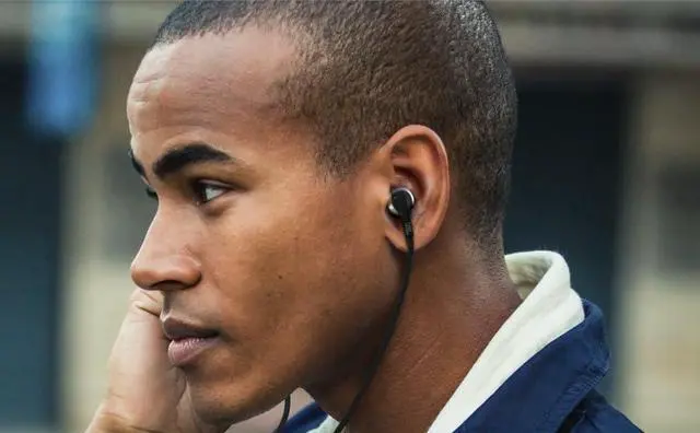 Alt view image 2 of 6 - Tune 205 - Earbud Headphones - Black | Pure Bass sound, 1-button remote with microphone, Tangle-free flat cable