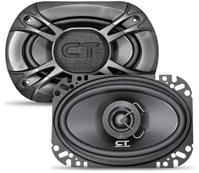 Main image of BIO-4X6-COX 4x6 Inch Coaxial Car Speakers, 160 Watts Max, Pair