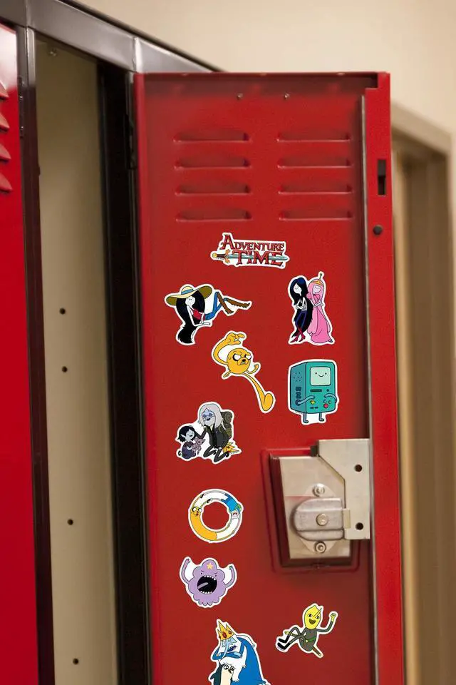 Alt view image 6 of 6 - Adventure Time Characters 50 Vinyl Stickers Waterproof Die-Cut Decals Car