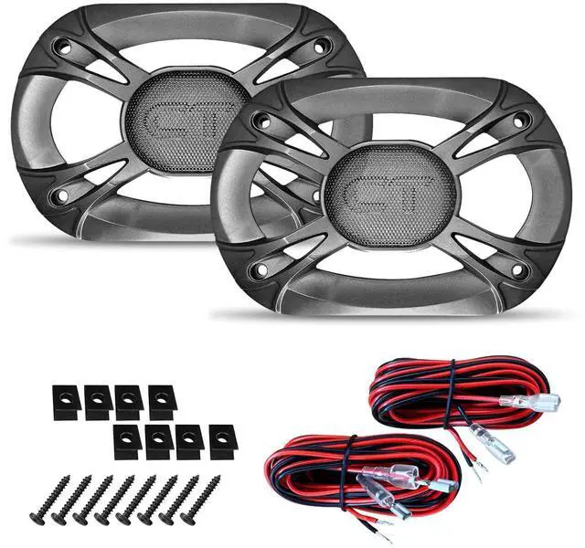 Alt view image 5 of 7 - BIO-4X6-COX 4x6 Inch Coaxial Car Speakers, 160 Watts Max, Pair
