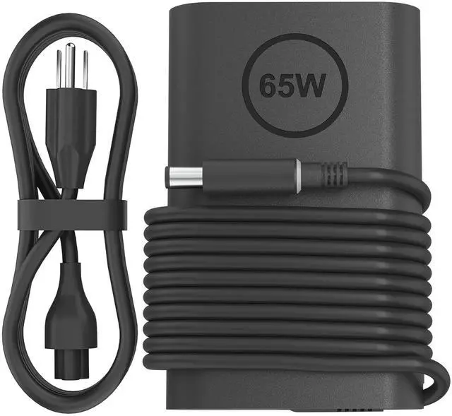 Main image of 65W Laptop Charger Compatible with Dell Latitude 5410 7290 3140 3190 7390 5510 7480 7490 E7470 E7450 3350 3310 5480 5490 7280 7400 5510 E5570 E5470 19.5V 3.34A Round 7.4mm Barrel Adapter Power Cord