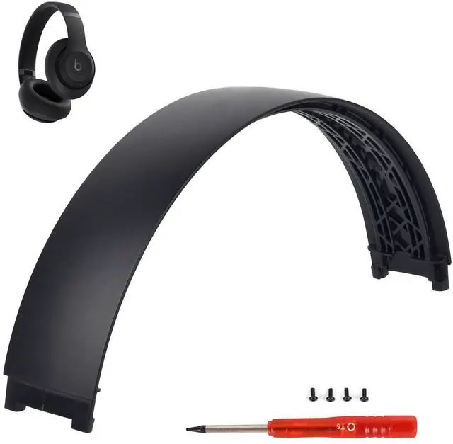 Main image of Beat Studio Pro Headband Replacement Parts as Same as Stock Arch Band Repair Kit Compatible with Beats by Dre Studio Pro/A2924 and Studio 3/A1914 Over-Ear Headphones (Black)