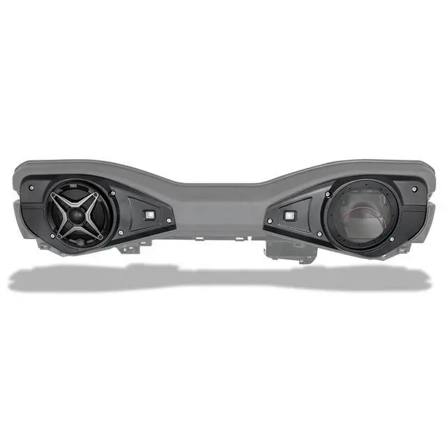 Alt view image 2 of 5 - 2024-2025 Jeep Wrangler JL/Gladiator JT Overhead Speaker Adapters Plug-&-Play Mounts for 6.5"6.75" Aftermarket Speakers