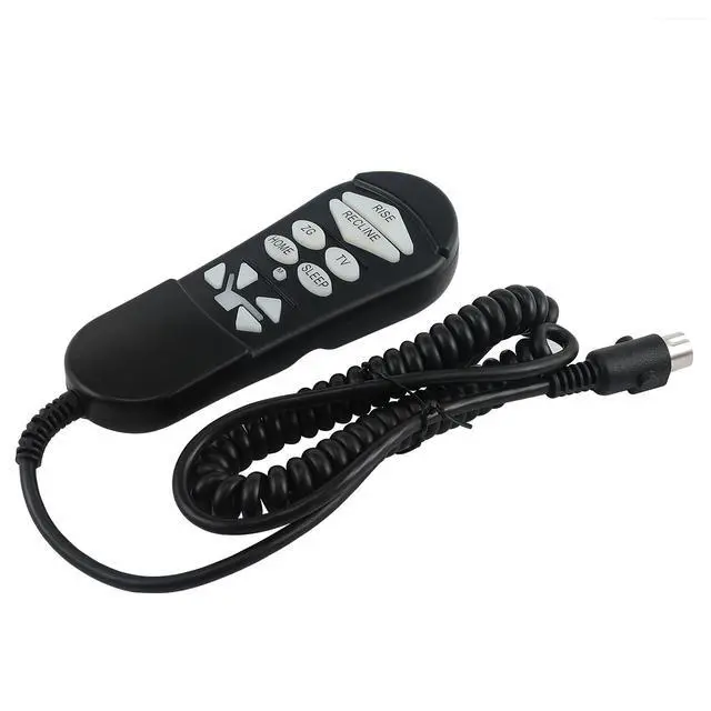 Alt view image 5 of 7 - ZKAD-5 5-Pin Lift Chair Remote Fit for Golden & Ultra Comfort Chairs | Dual-motor lift chair replaces ZKAD-2 ZKAD-3 ZKAD-4,11-button SIT/HOME, no Twilight tilt, plug-and-play, backlit buttons