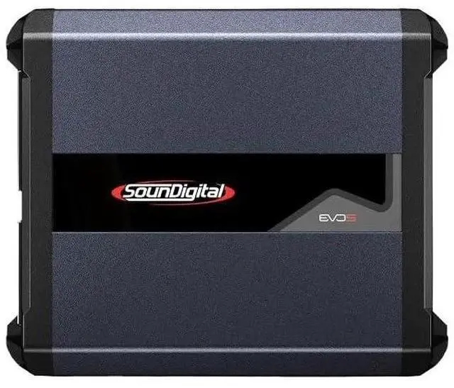 Main image of Car Full Range Amplifier 1200.1-1200 Watts RMS 1 Ohm 1 Channel High Efficiency High Power Amp EVO5