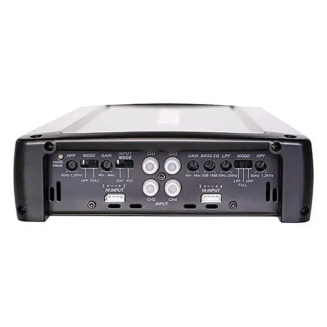 Alt view image 2 of 5 - 1600W 4-Channel, Full-Range Amplifier AMP1604, Black