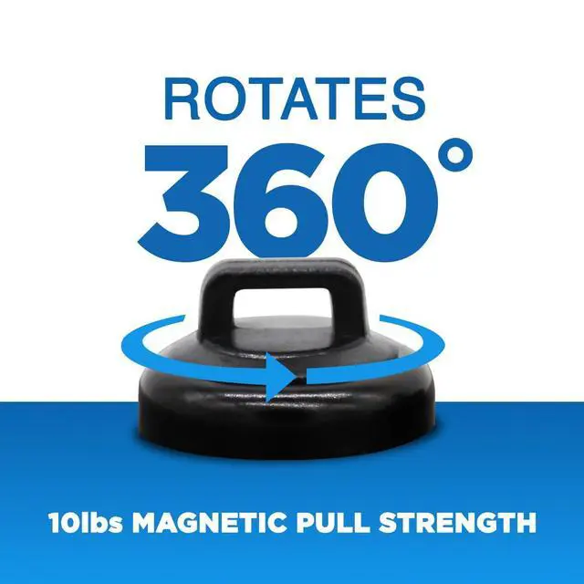Alt view image 3 of 7 - Magnetic Cable Tie Mount - Small (Pack of 10, Black)