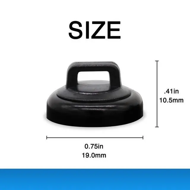 Alt view image 4 of 7 - Magnetic Cable Tie Mount - Small (Pack of 10, Black)