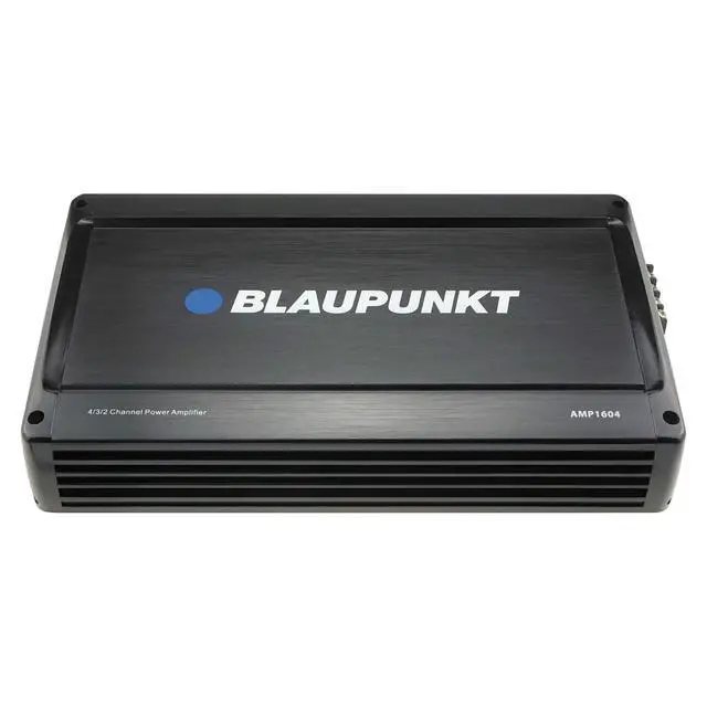 Alt view image 4 of 5 - 1600W 4-Channel, Full-Range Amplifier AMP1604, Black