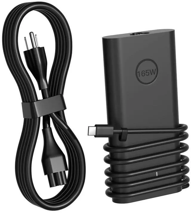 Main image of 165W GAN USB C Charger Compatible with Dell Precision 5690 5680 3581 3580 XPS 17 9720 9730 Latitude 7640 7340 5540 5440 Inspiron-14 16 Plus 7640 7430 Pro Rugged Laptop DA165PM210