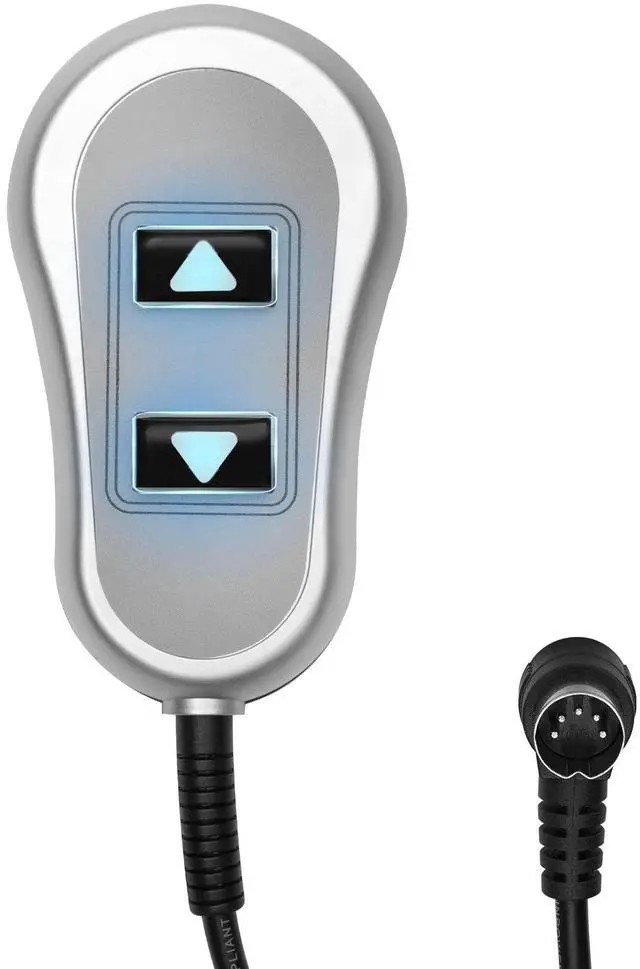 Main image of 11560 & 11560UX 2 Button 5 Pin Lift Chair Remote for inseat tranquil ease | Replacement relaxor Raffel Systems 5 Pin Lighted Hand Control Replace tranquil ease HC-6601-FR2 HC-6022-PR2