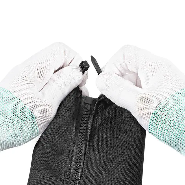 Alt view image 7 of 7 - Premium 48-Inch Black Zippered Rigging Sleeve - Advanced Trolling Motor Cable Protection, Weather-Resistant, Convenient Access, Organized Cable Management