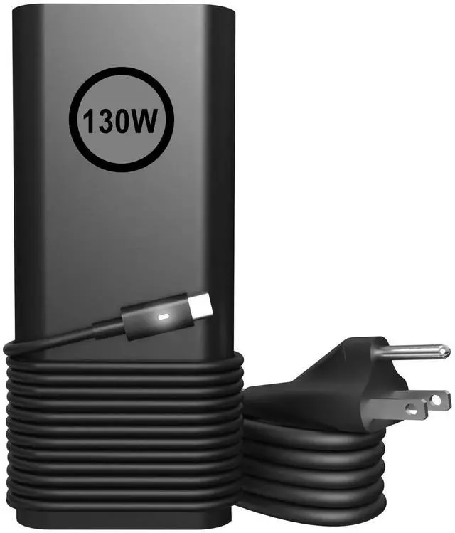 Main image of 130W USB C Laptop Charger Compatible with Dell XPS 15 17 Precision | for 9500 9510 9520 9530 9700 9710 9720 2in1,5550 5560 5530 5570 5470 5480 5760, Latitude 5431 5531 Type C Computer Power Cord