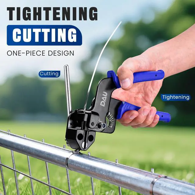 Alt view image 4 of 7 - Stainless Steel Cable Tie Gun Kit-150PCS Metal Zip Ties (3 Sizes), Tensioning/Cutting Tool for Fencing, Chicken Coop, Cable Bundling, Exhaust Repair & Structural Reinforcement