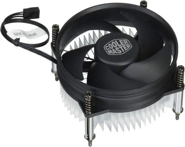 Alt view image 2 of 5 - Cooler Master i30 CPU Cooler - 92mm Low Noise Cooling Fan & Heatsink (RH-I30-26FK-R1)- for Intel Socket LGA 1150/1151 / 1155/1156 (i30)